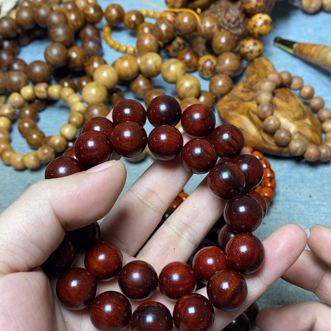 檀香紫檀（小叶紫檀）无事牌1.5瑕疵