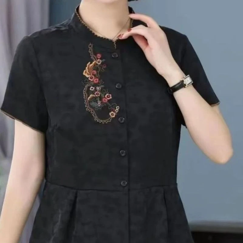629-12新款精致刺绣小衫