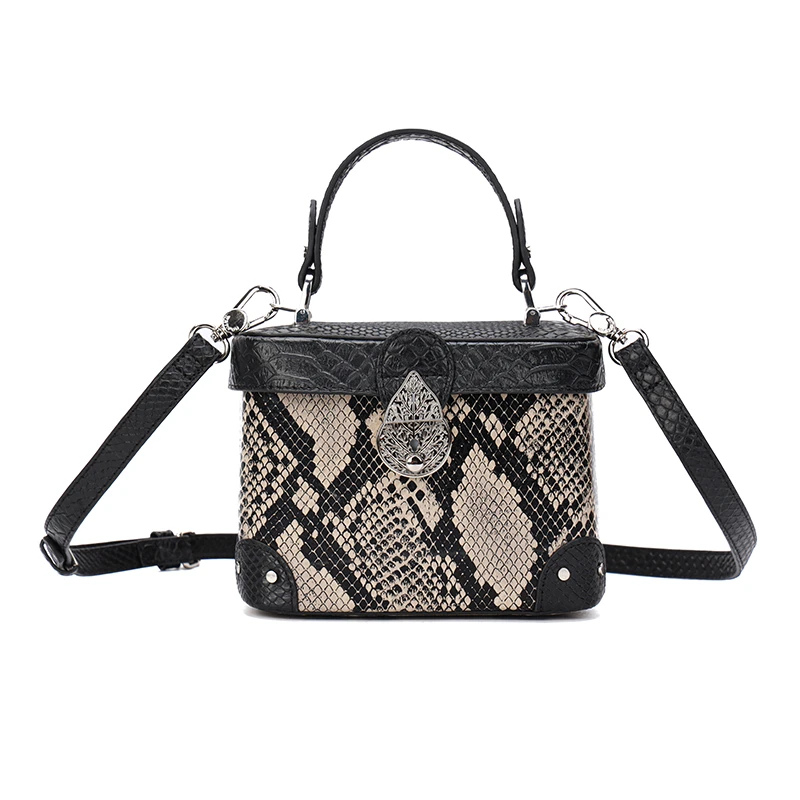 WATIFUN方形盒子包包女2024新款小众设计百搭斜跨小方包V2454