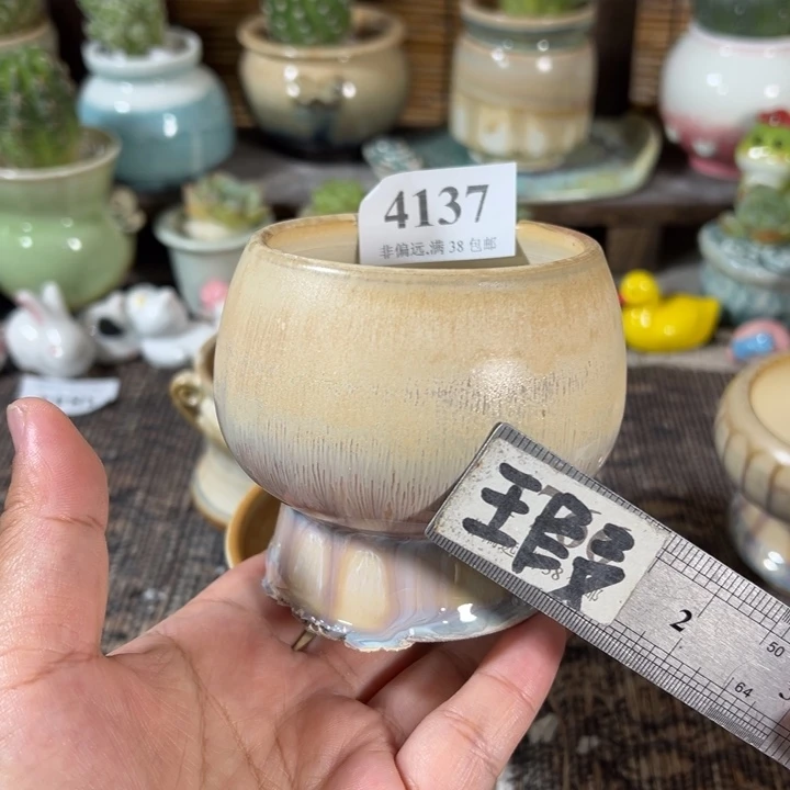 口6 手工花盆满30包邮
