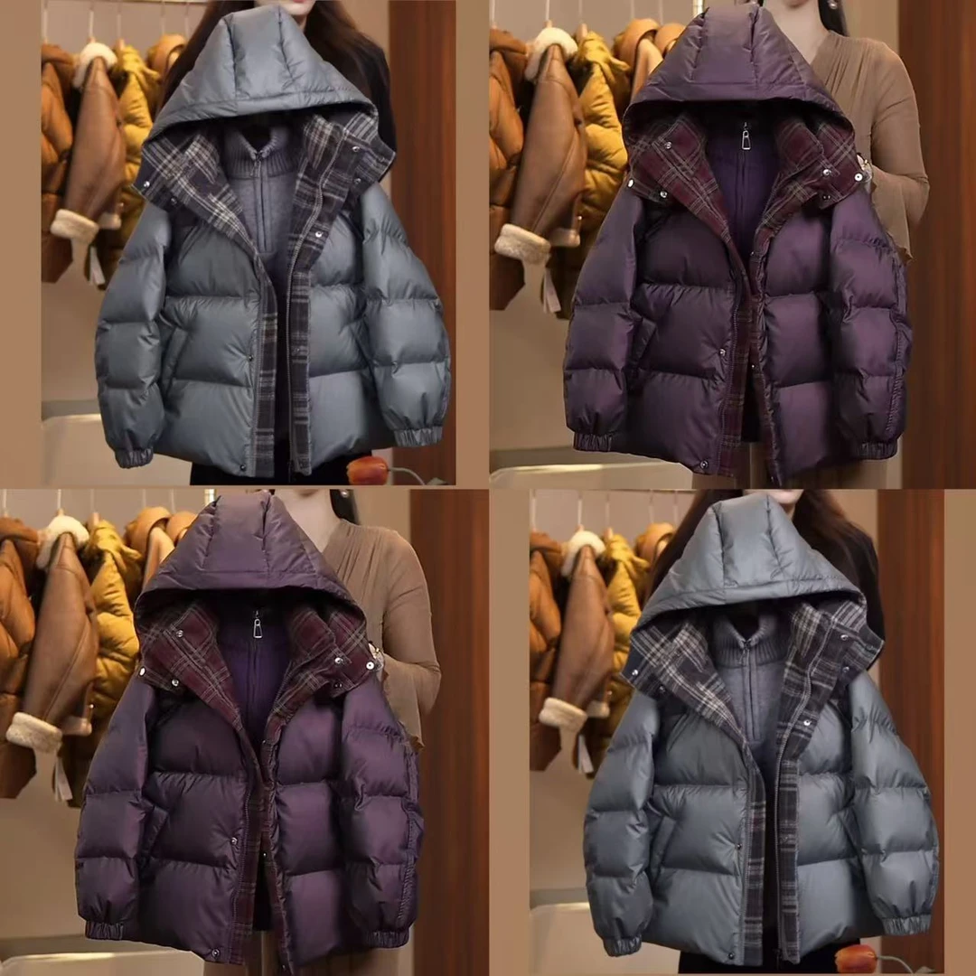 【现货】儿童贵族风亲子90白鸭绒时尚韩版宽松加厚男童羽绒服YG6619