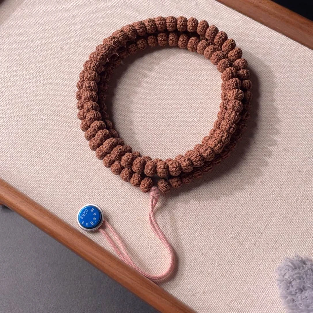 金刚菩提吊坠收藏级蓝标平细9.5mm108