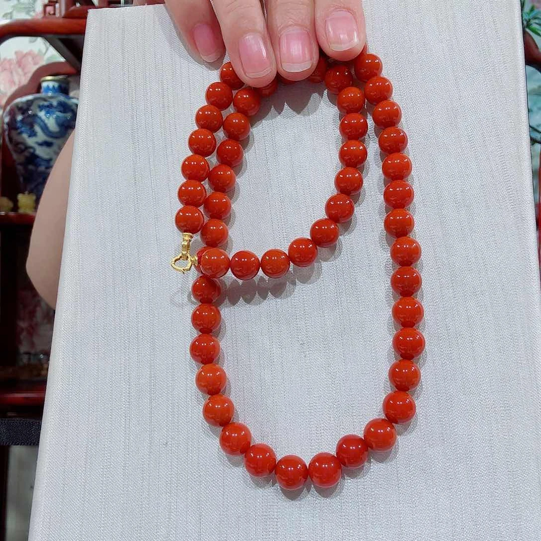 南红玛瑙未镶嵌颈饰颈饰