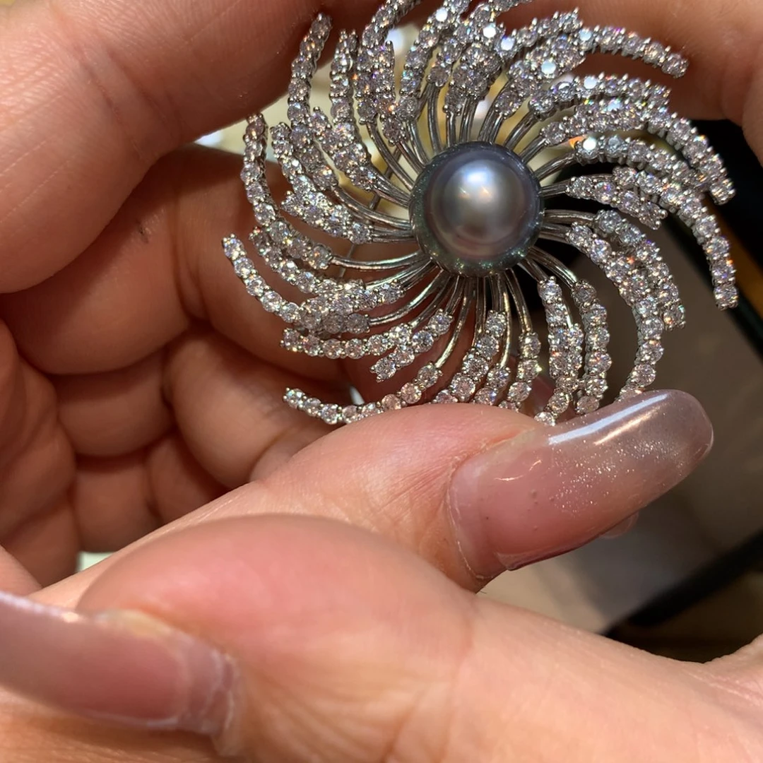 海水珍珠胸饰未镶嵌