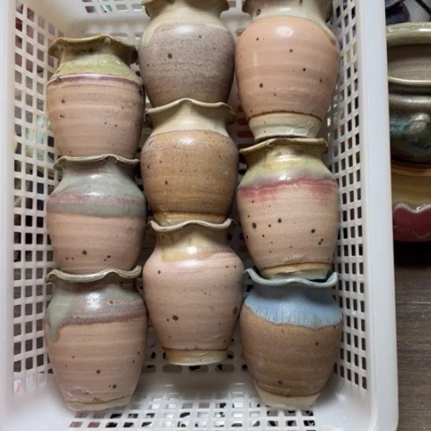 紫砂花盆微瑕530口径3.5左右