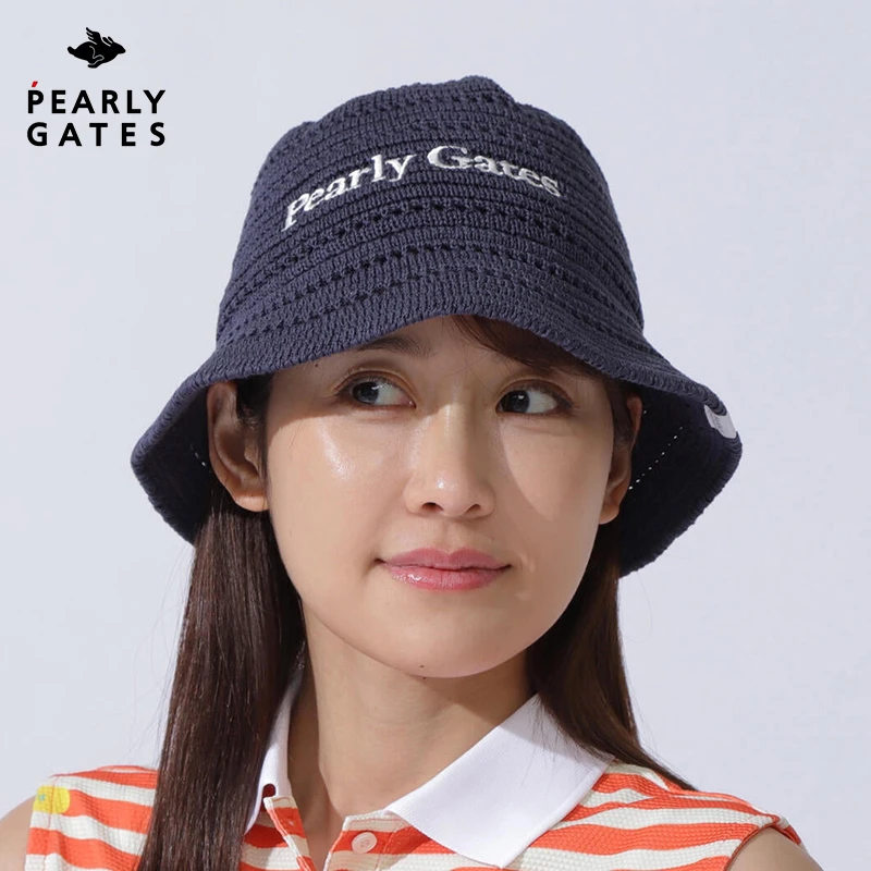 PEARLY GATES高尔夫球帽PG情侣渔夫帽时尚户外夏季帽子休闲百搭