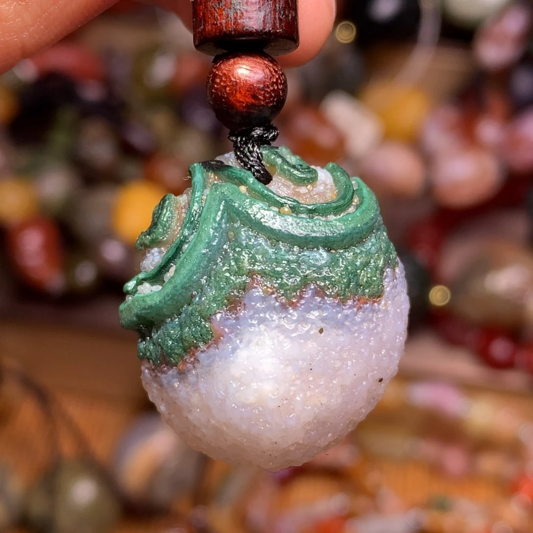 未镶嵌玛瑙/玉髓珠宝半成品