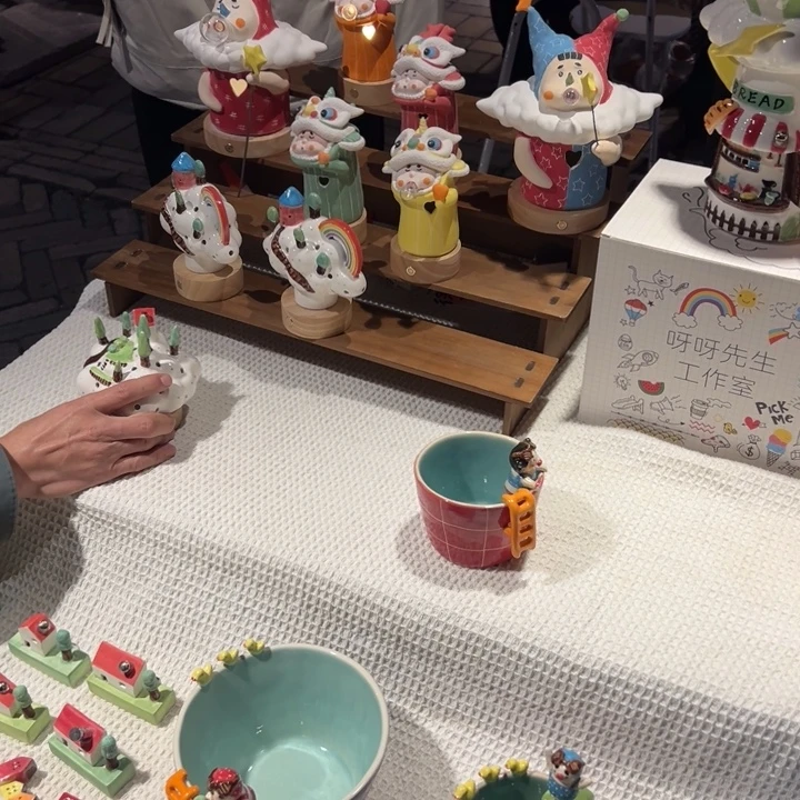 摆件陶景德镇陶瓷摆件杯杯杯16