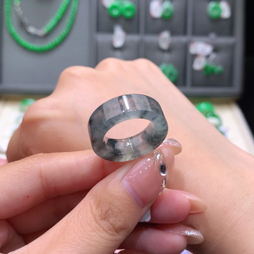 【闪购商品】未镶嵌戒指翡翠10号