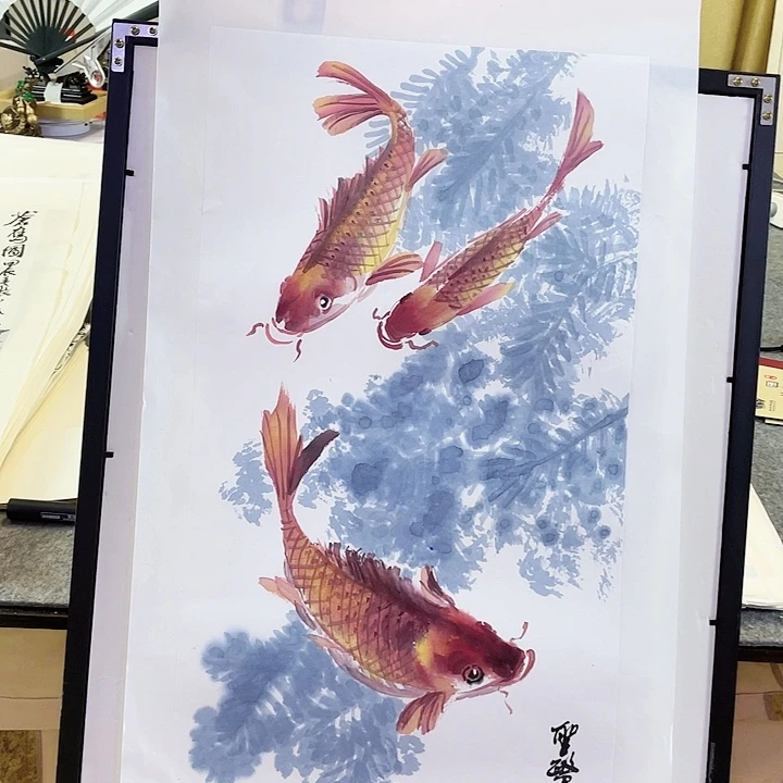 国画张圣敏先生纯手绘作品