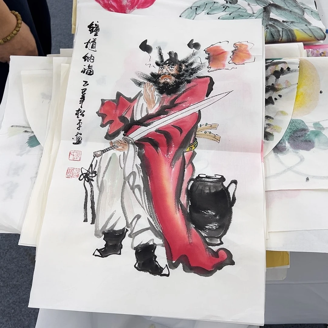国画纯手绘作品欣赏