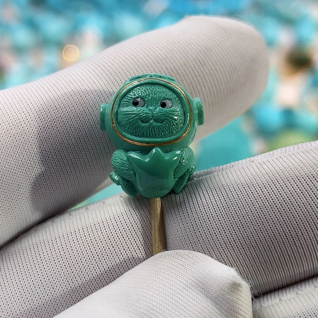 绿松石珠宝奇石未镶嵌