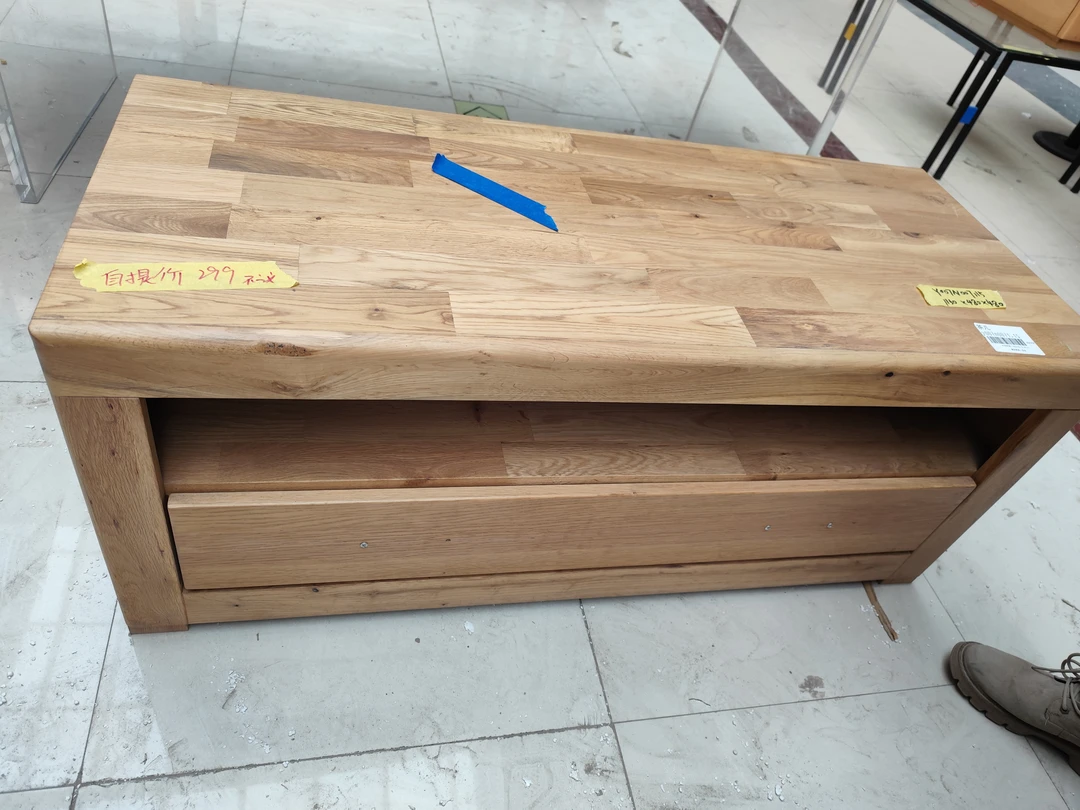 电视柜 橡木 115*48*48 瑕疵无售后