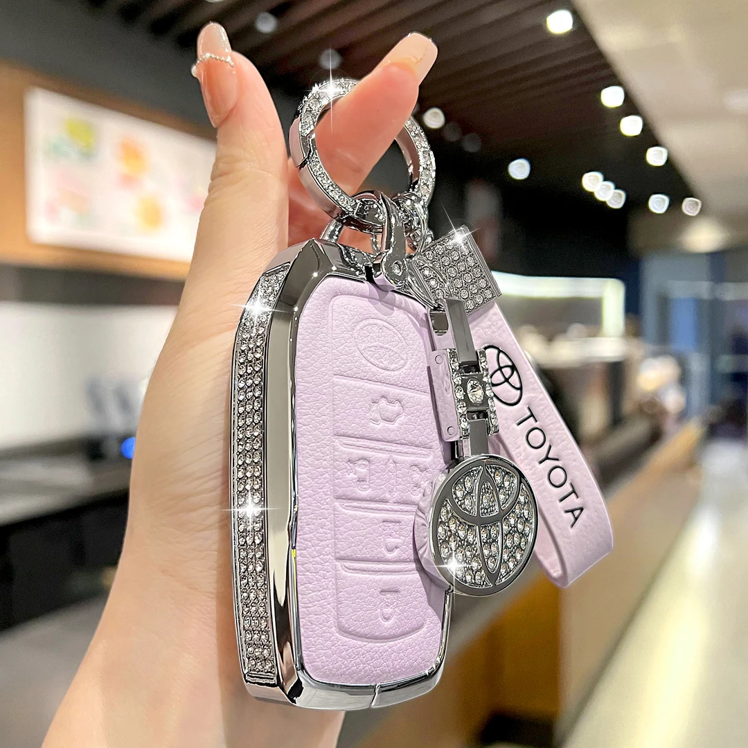 适用丰田塞纳钥匙套24/21款格瑞维亚赛那埃尔法威尔法车真皮包扣