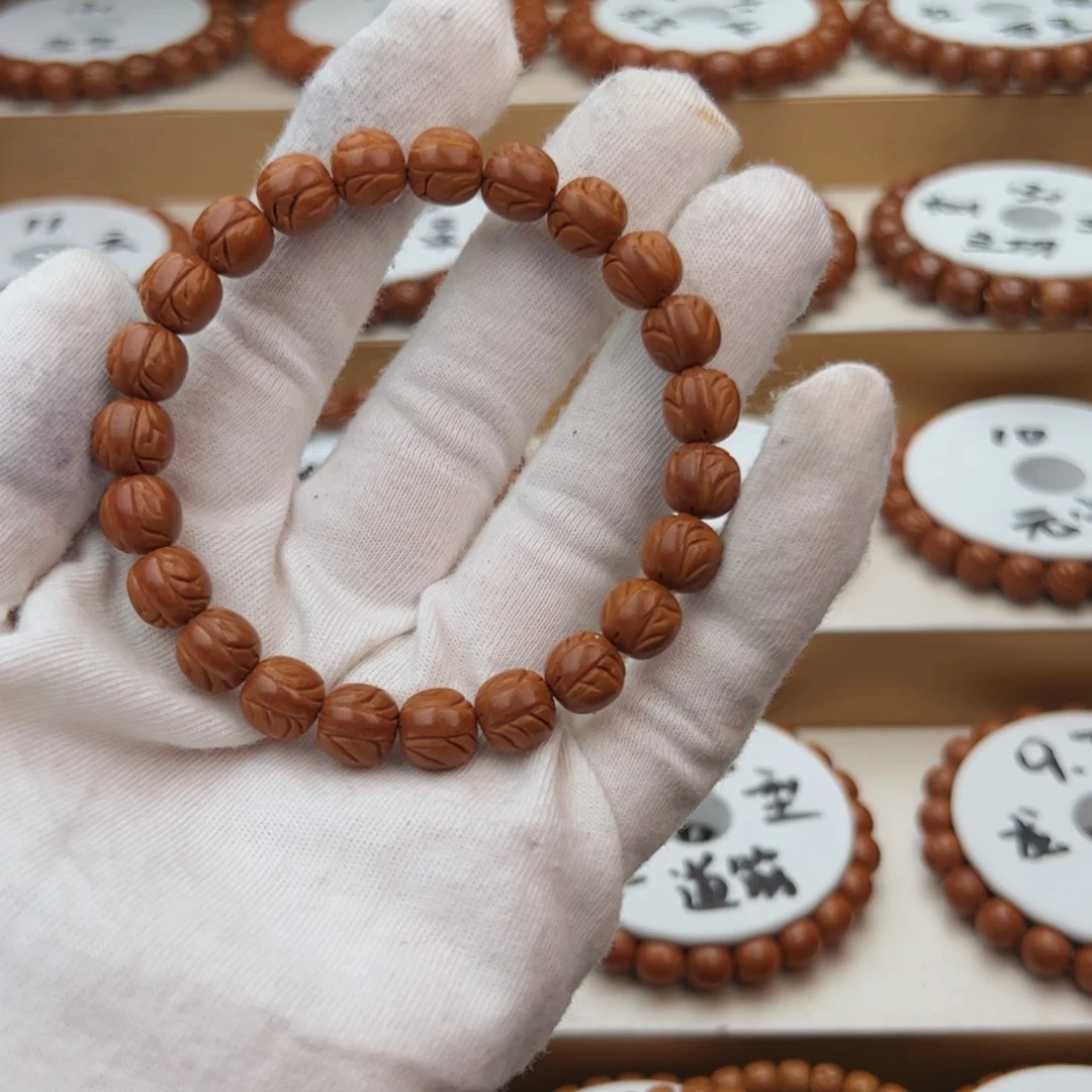 桃核手串张*坤桃核光珠