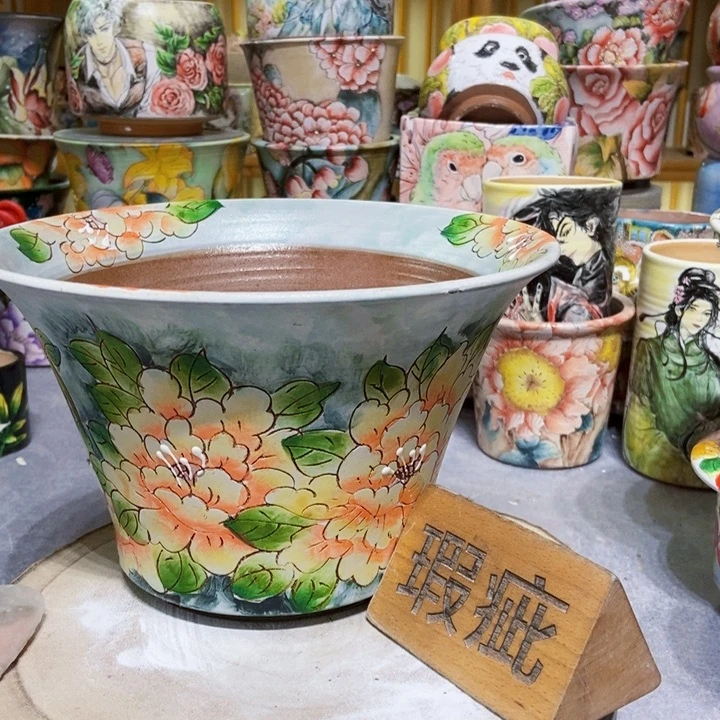 景德镇艺术手绘作品