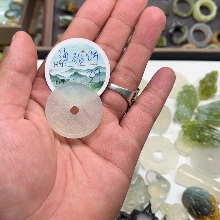 蛇纹石玉戒指合金油***?