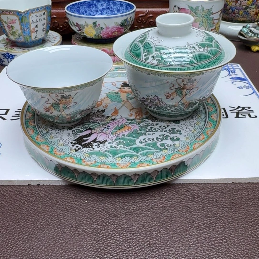 景德镇手工手绘展示