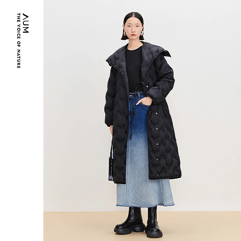 【商场同款】AUM噢姆冬季防寒百搭简约潮流羽绒服M1FZ1903Y