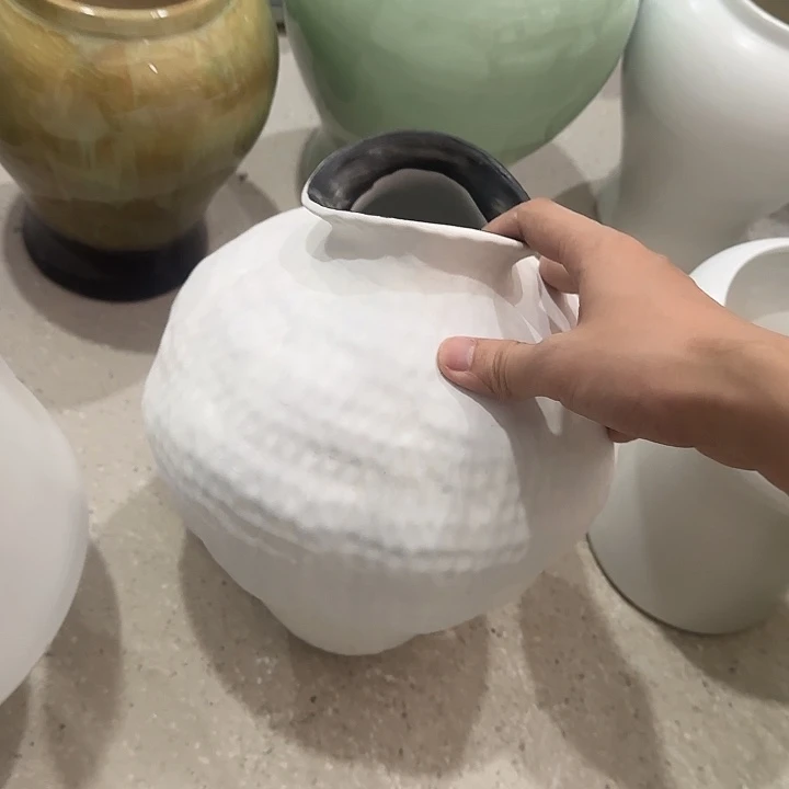 白泥花盆正品无孔