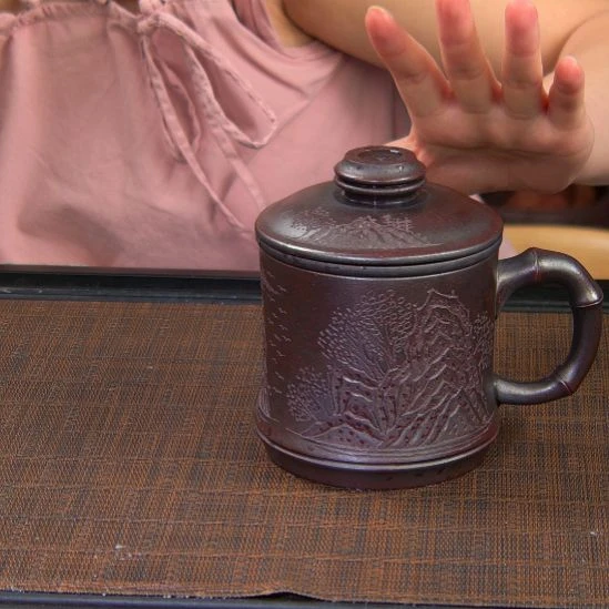 紫砂茶杯高货放漏