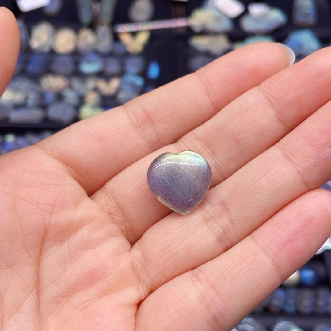 银S925镶嵌吊坠(不含链)长石苏*童客户定制银扣头