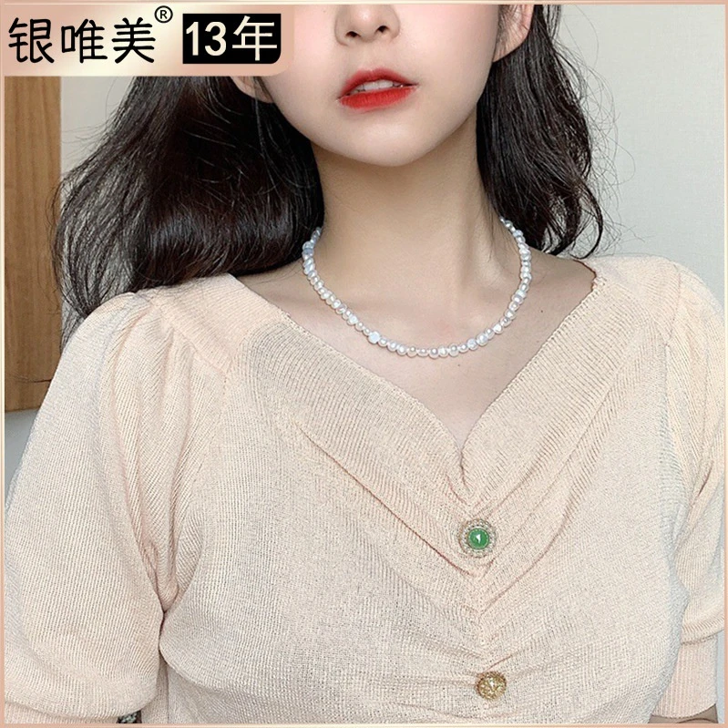 合金项链 in异形项链巴洛克复古项饰锁骨链时尚饰品
