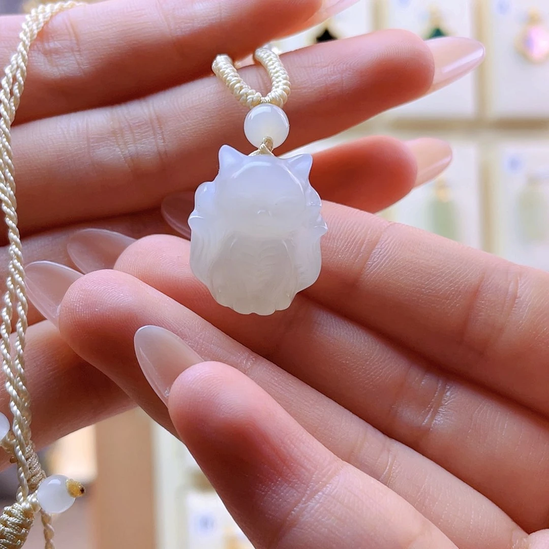 壹***壹和田玉未镶嵌吊坠(赠链)