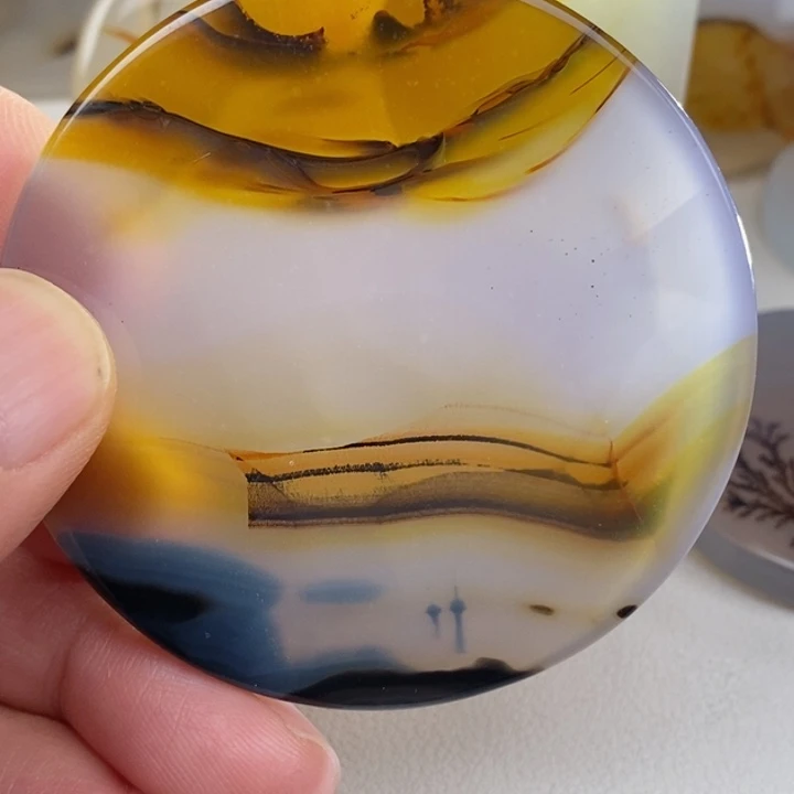 未镶嵌奇石玛瑙/玉髓石*