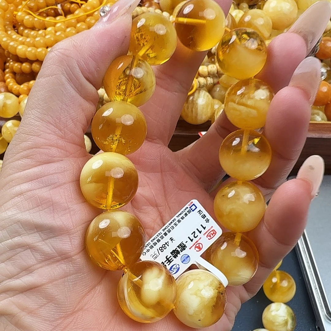 琥珀未镶嵌珠宝奇石