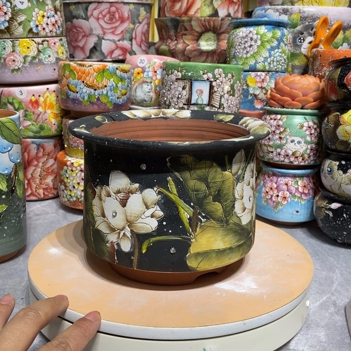 景德镇艺术手绘作品