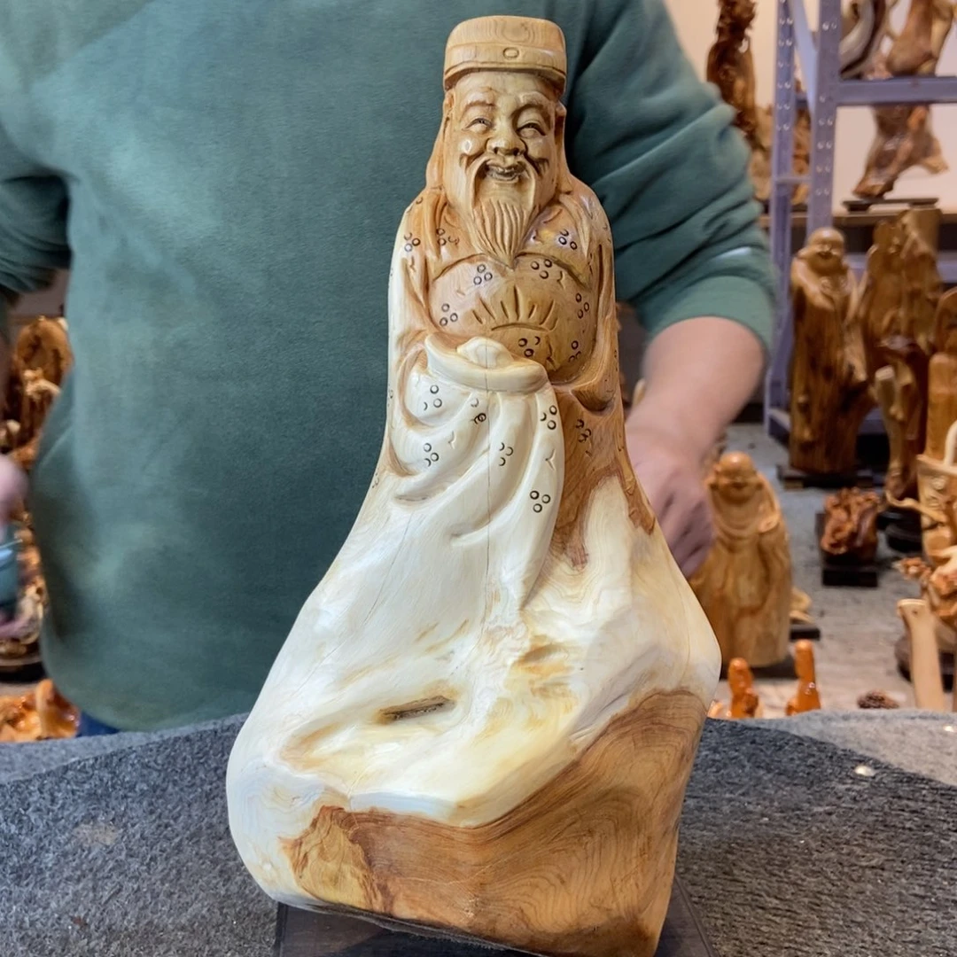 柏木（崖柏）太行崖柏根雕摆件