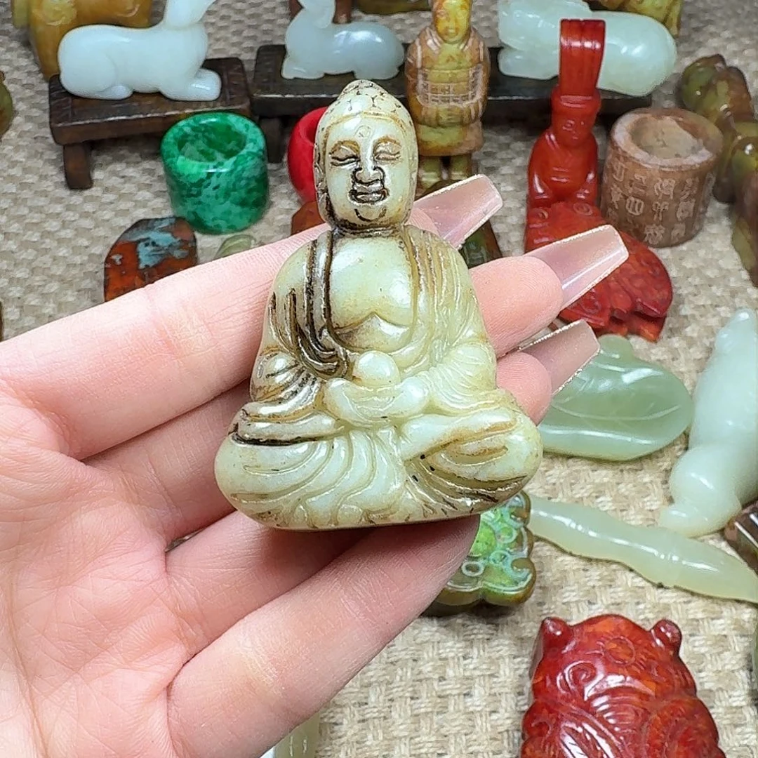 白玉菩提吊坠挂件