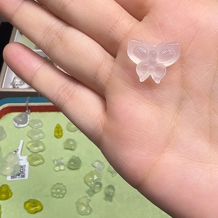 蛇纹石玉合金手链