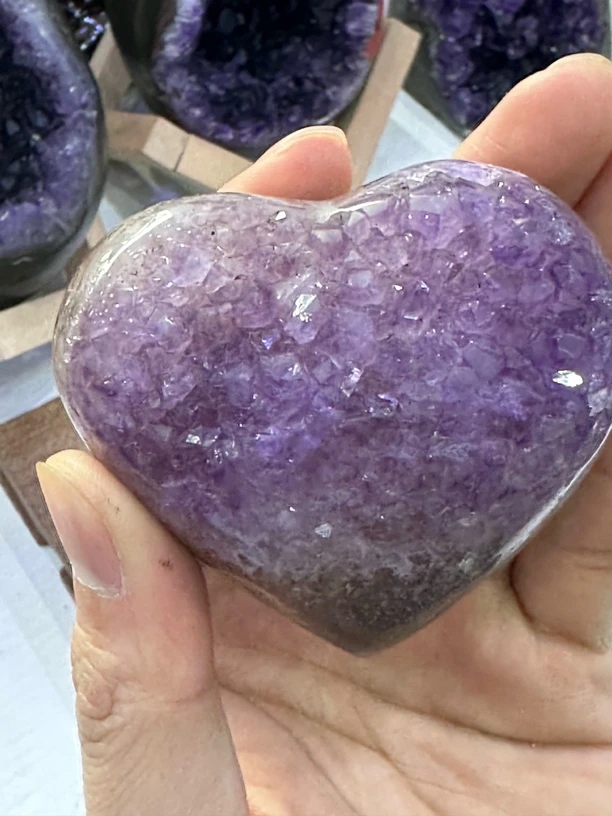 巴西乌拉圭紫水晶摆件