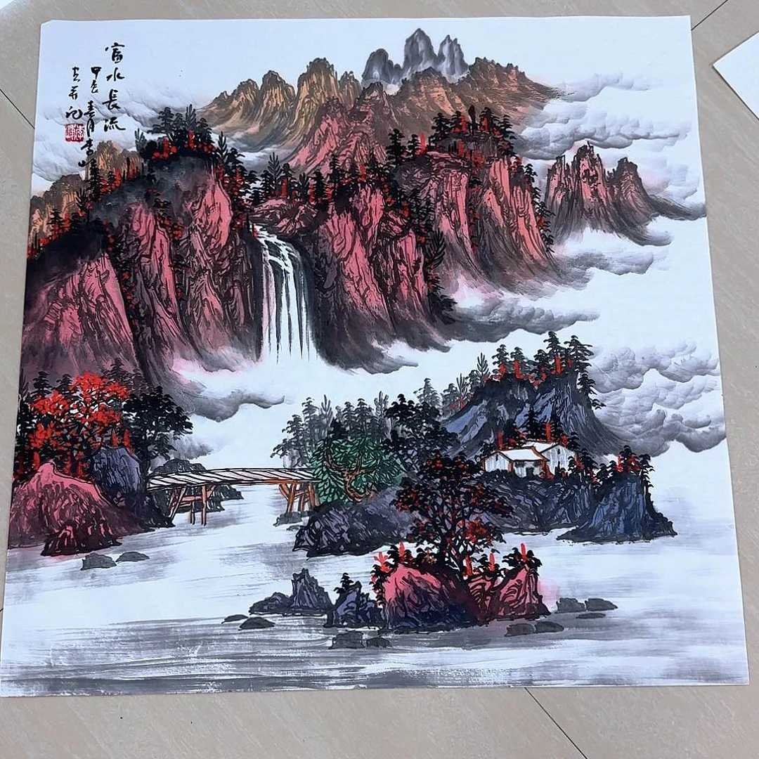 国画国画作品集一个