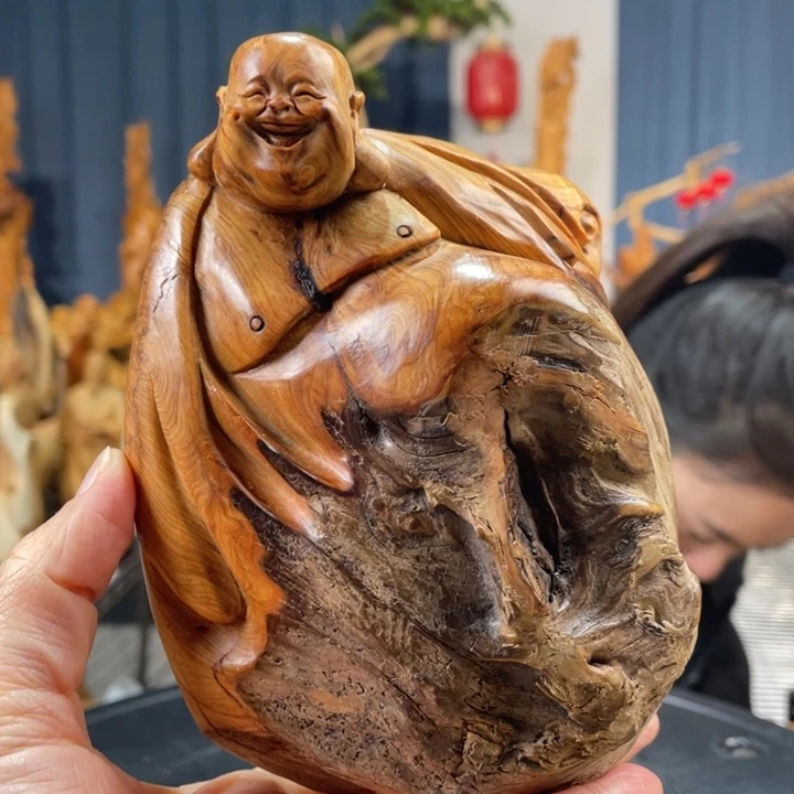 柏木（崖柏）手把件