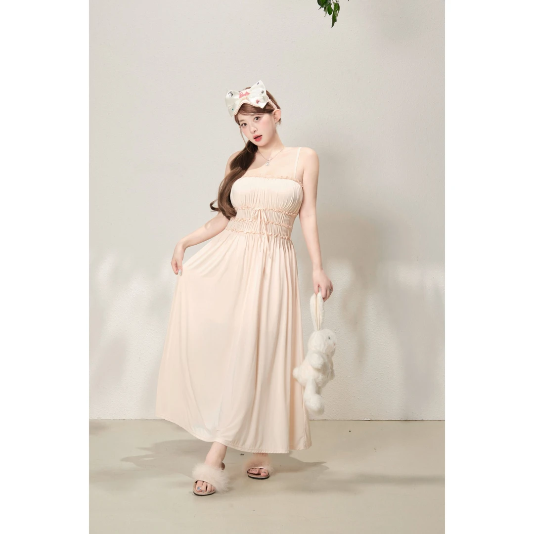 【7/5新品】舒适睡衣线｜梦露睡裙丝滑立体花边领口连衣裙ZTDQ1635