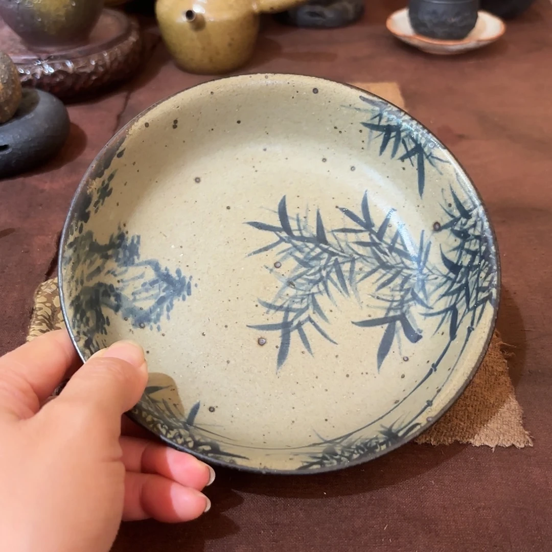 聆雨堂壶承直径12