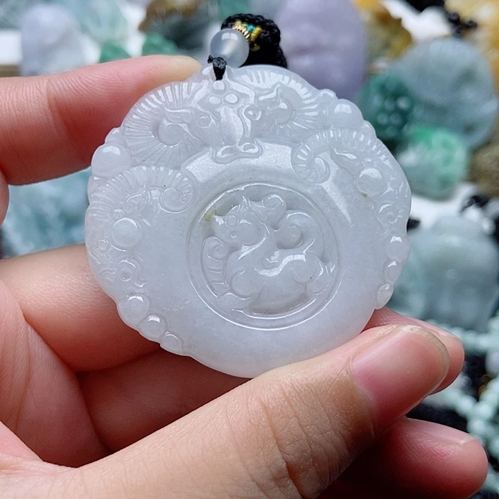 吊坠(不含链)未镶嵌翡翠1