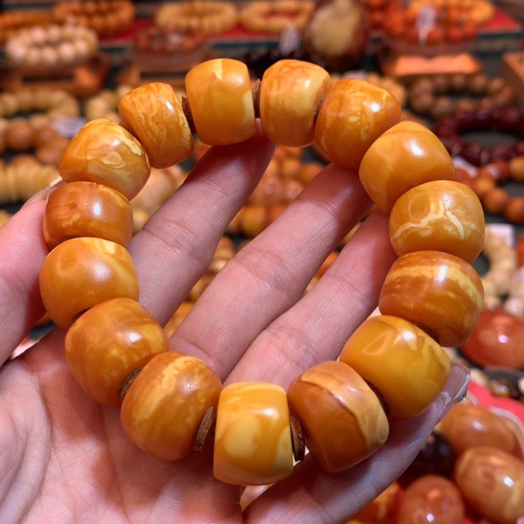 【闪购商品】未镶嵌琥珀手链蜜蜡