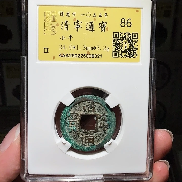 铜瀚海文物A清宁通宝8021
