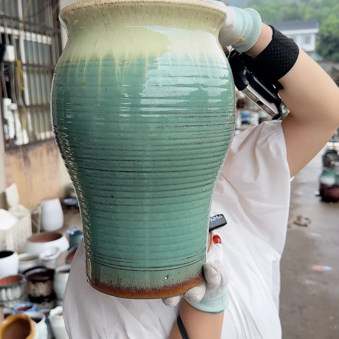 紫砂花盆王嫂花盆直播0802-105