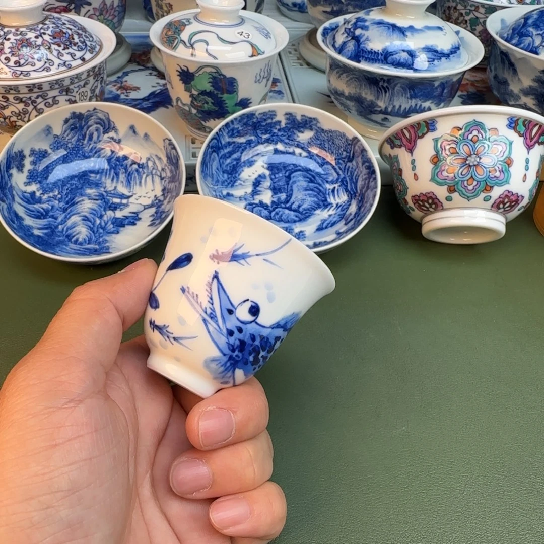 陶纯手工纯手绘茶具301