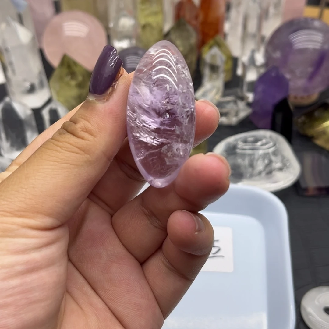 昵***置未镶嵌珠宝半成品水晶28