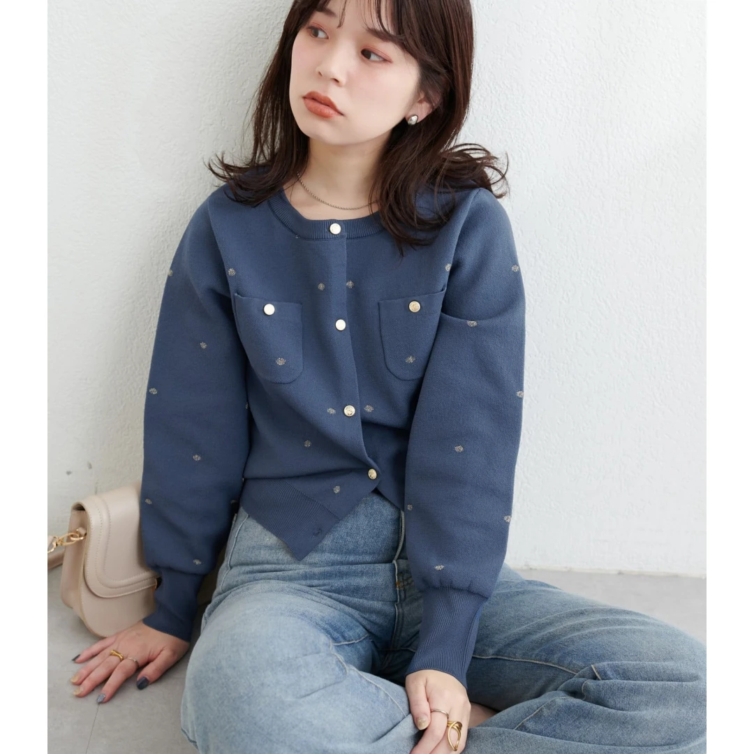 【MonTendre】春季新款 N 休闲薄款圆领针织衫宽松纯色百搭长袖上衣