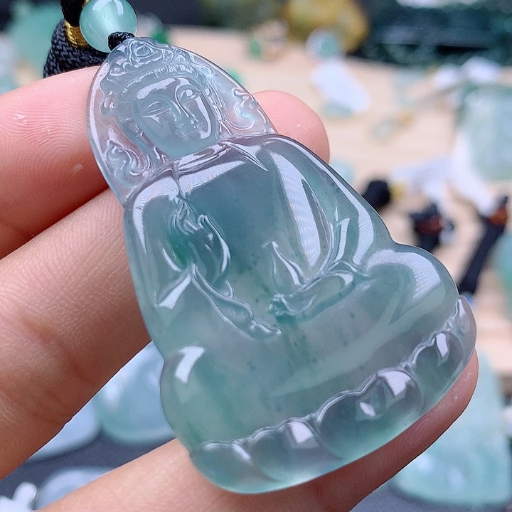 【闪购商品】翡翠颈饰未镶嵌翡翠吊坠