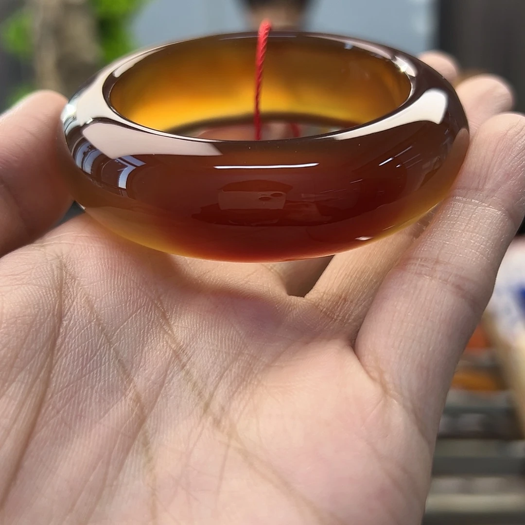 赛***鱼玛瑙/玉髓未镶嵌手镯