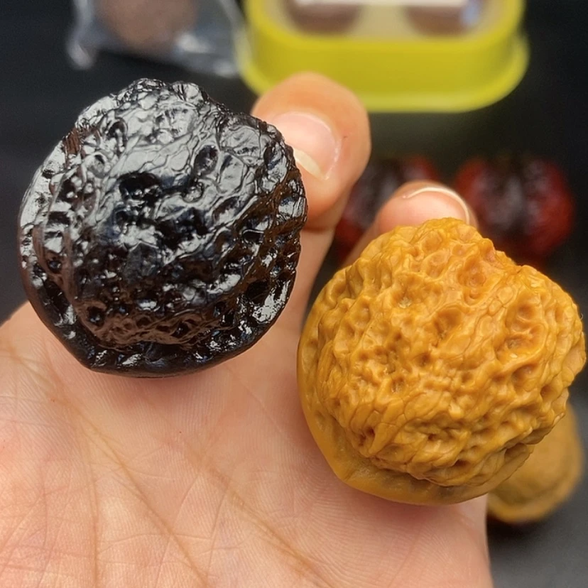 【闪购商品】把件文玩核桃37尺麻山疙瘩包