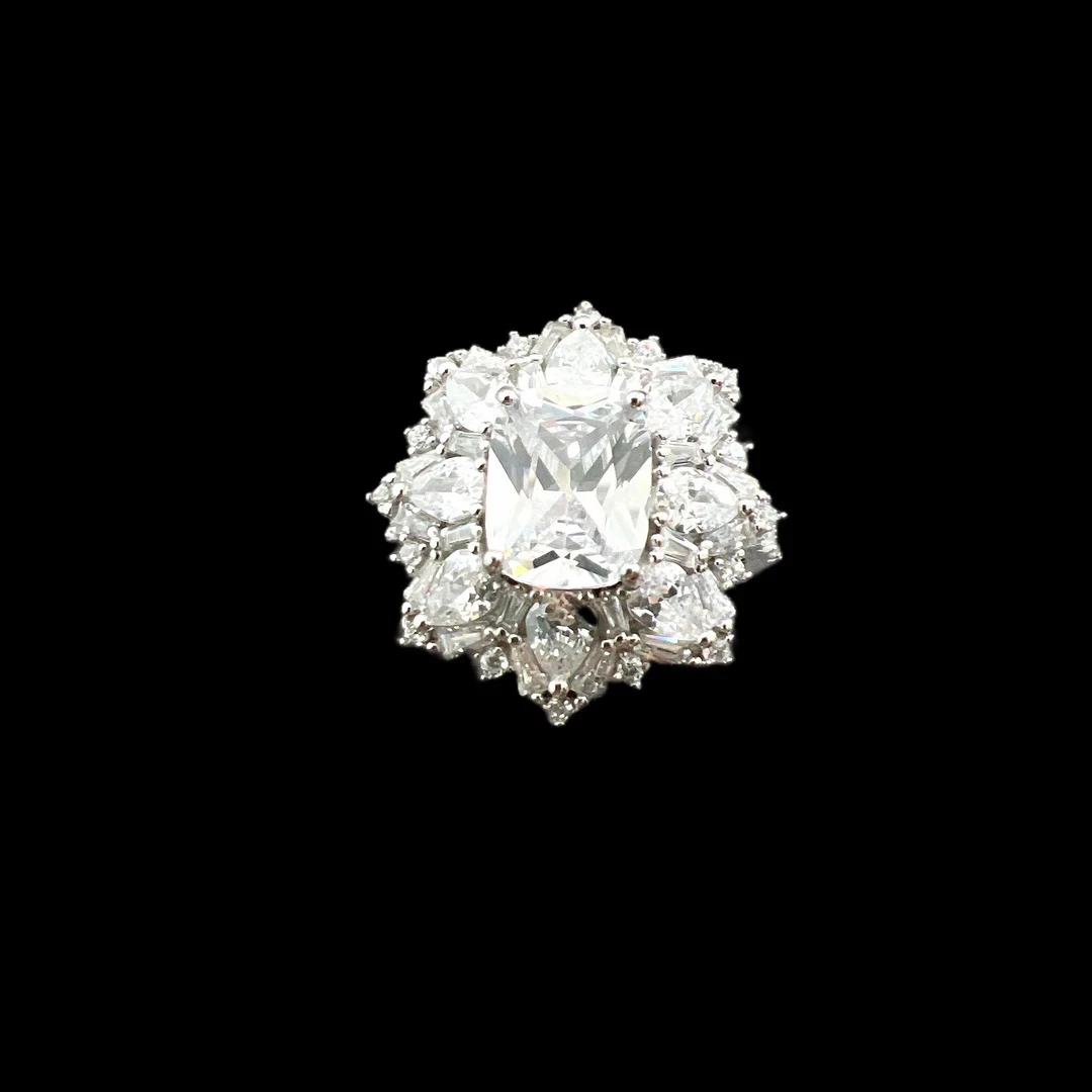 925银戒指 F1427时尚简约戒指